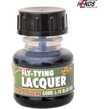 Umělá nástraha HENDS FLY TYING LACQUER - MODRO-HNĚDÁ