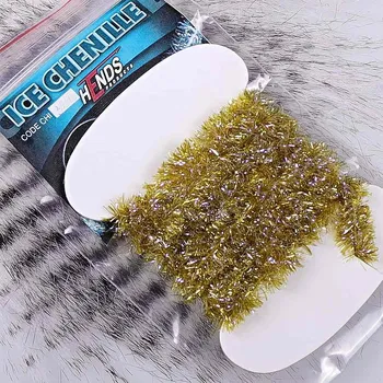 Umělá nástraha HENDS ICE CHENILLE - OLIVOVÁ Průměr: 4 mm