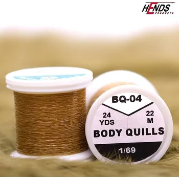 Umělá nástraha HENDS BODY QUILLS - HNĚDO-BÉŽOVÁ BQ04
