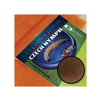 Umělá nástraha HENDS CZ NYMPH DUBBING CND22 - TM. HNĚDÁ