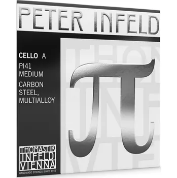 Struna pro kytaru a smyčcový nástroj Thomastik-Infeld Struny pro Cello Peter InfeldA string medium 4/4 PI41 144564