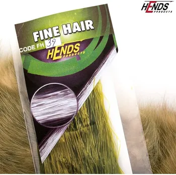 Umělá nástraha HENDS FINE HAIR - OLIVOVĚ HNĚDÁ