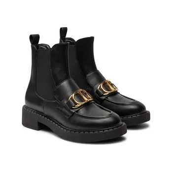 Pracovní obuv Kotníková obuv s elastickým prvkem TWINSET 242TCP032 Černá 35