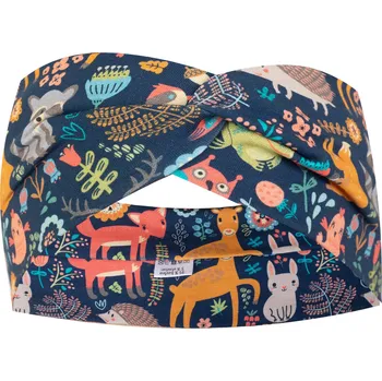 Čelenka Ebbie Bavlněná čelenka - LESNÍ ZVÍŘÁTKA Velikost: 1-3