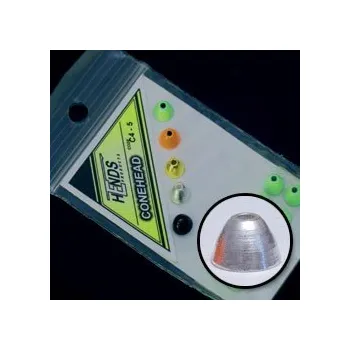 Umělá nástraha HENDS CONE HEAD - STŘÍBRNÁ Balení: 10 ks, Průměr: 4 mm