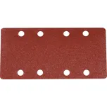 Silverline Brusný arch děrovaný SZ 93×190 mm P80 – sada 10 ks, suchý zip 675218