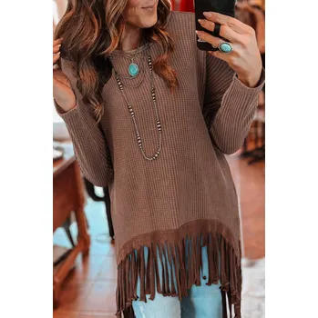 Dámská tunika OMG Dámská tunika Therapontigonus kávová L