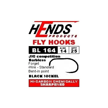 Rybářský háček HENDS BL164 - BARBLESS Velikost: 12, Balení: 25 ks