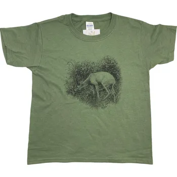 Pánské tričko Dětské lovecké tričko TETRAO srnec XL