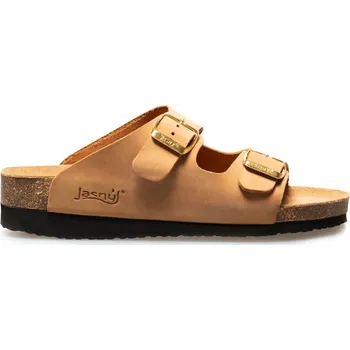 Dámské pantofle Jasný Pantofle LUCCA cognac Velikost: 41