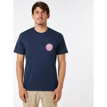Pánské tričko Pánské Tričko s krátkým rukávem RIP CURL PASSAGE TEE 06EMTE_49 – Tmavě modrá L