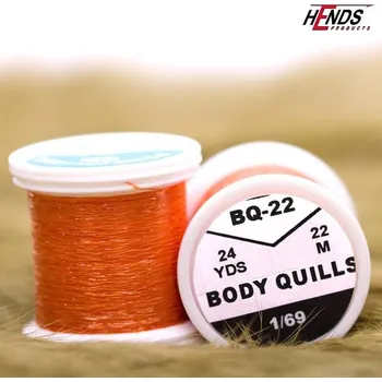Umělá nástraha HENDS BODY QUILLS - REZAVĚ HNĚDÁ BQ22