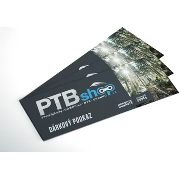 Dárková krabička Dárkový poukaz na nákup zboží 1000 Kč