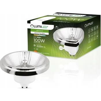 Žárovka LED žárovka GU10 reflektor ES111 15W = 100W 1521lm 4000K neutrální 24°