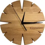 Dřevěné nástěnné hodiny APUS | buk bez frézování