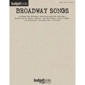Broadway Songs: Budget Books