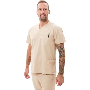 Zdravotnický oděv Perlička® Zdravotnická košile DRAHOŠ Cappuccino Barva: Cappucino, Velikost: 48