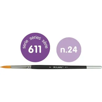 Umělecký štětec Štětec Milan toray kulatý č.24