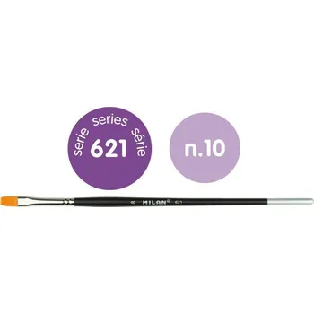 Umělecký štětec Štětec Milan toray plochý č.10