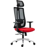 Ergonomická židle Rossa s bederní oporou, podhlavníkem, nosnost 150 kg