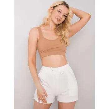 Rue Paris Dámský top Leghlid camel L