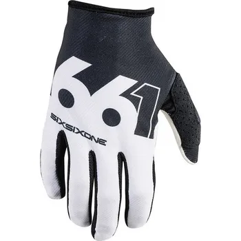 Cyklistické rukavice Rukavice 661 SixSixOne Comp Slice BLACK/WHITE L