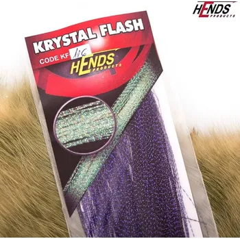 Umělá nástraha HENDS KRYSTAL FLASH - UV ICE EFFECT - UV ČERNO-MODRÁ KF116