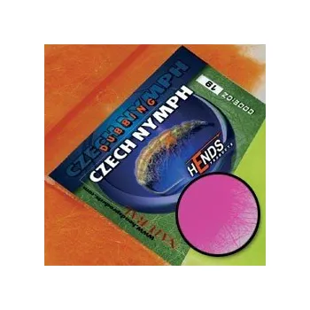 Umělá nástraha HENDS CZ NYMPH DUBBING CND241 - TM. FLUO RŮŽOVÁ