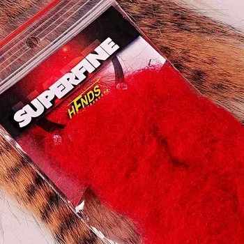 Umělá nástraha HENDS SUPERFINE DUBBING SD95 - TMAVĚ ČERVENÁ