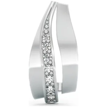 Přívěsek Elegantní přívěsek Ignis, bílé zlato se zirkony, 585-66-2-0294.1B00.0.00.001.25