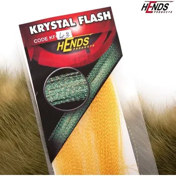 Umělá nástraha HENDS KRYSTAL FLASH - ORANŽOVÁ S HNEDÝM LESKEM