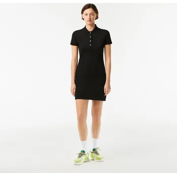 Dámské šaty Dámské Šaty LACOSTE DRESSES EF5473.031 – Černá 36