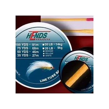 HENDS TUBE BACKING LINE - 20Lb / 50Yds - ORANŽOVÁ FLUO