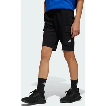 Pánská móda ADIDAS Dětské kraťasy Essentials Cargo 13 LET BÍLÁ|ČERNÁ