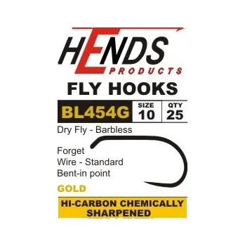 Rybářský háček HENDS BL 454G - bez zp.hrotu Velikost: 20, Balení: 25 ks