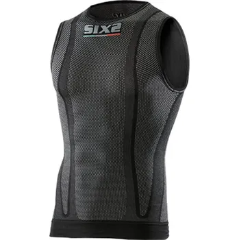 Pánské tričko triko bez rukávů carbon SIXS SMX black M/L