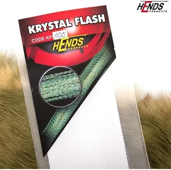 Umělá nástraha HENDS KRYSTAL FLASH - UV ICE EFFECT - UV BÍLÁ KF100