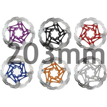 Brzda na kolo Brzdový kotouč HOPE Floating disc 203mm 203mm - Fialová