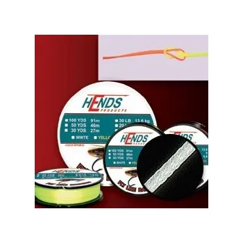 HENDS BACKING DACRON - 30Lb / 50Yds - BÍLÁ