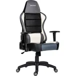 Boost bílá – herní židle s flexibilním opěrákem a nosností 150 kg