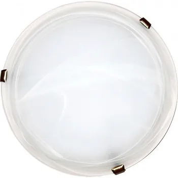 Nástěnné svítidlo Arguslight 41120/30/1_MA Stropní svítidlo MURANO BÍLÉ sklo průměr 30cm