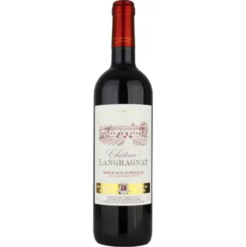 Víno Château Langragnat Bordeaux Supérieur 0,75l 14%
