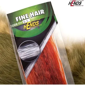 Umělá nástraha HENDS FINE HAIR - REZAVÁ