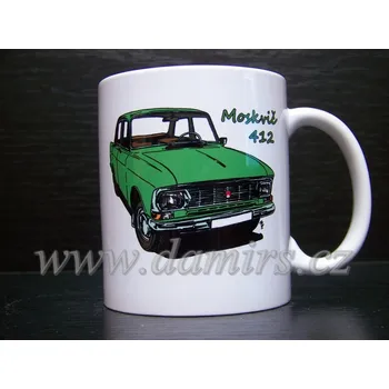 Hrnek s motivem Moskvič 412