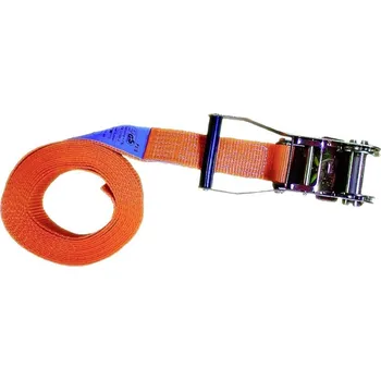 Upínací popruh Target Ladungssicherung 90612 upínací popruh (d x š) 8 m x 50 mm přezka se zubatým páskem EN 12195
