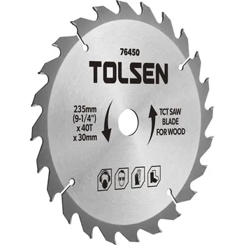 Pilový kotouč TOLSEN Pilový kotouč TCT 210 × 30 - 48z 76441