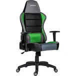 Boost zelená – herní židle s flexibilním opěrákem a nosností 150 kg