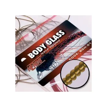 Umělá nástraha HENDS BODY GLASS ROUND - SVĚTLE HNĚDÁ