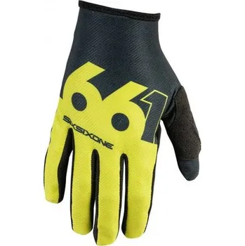 Cyklistické rukavice Rukavice 661 SixSixOne Comp Slice CHARTREUSE-BLACK L