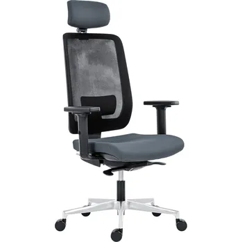 Eclipse Net – vysoká kancelářská židle s černou síťovinou, 150 kg